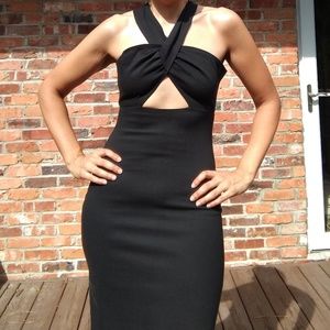 Reformation cut out bodycon dress